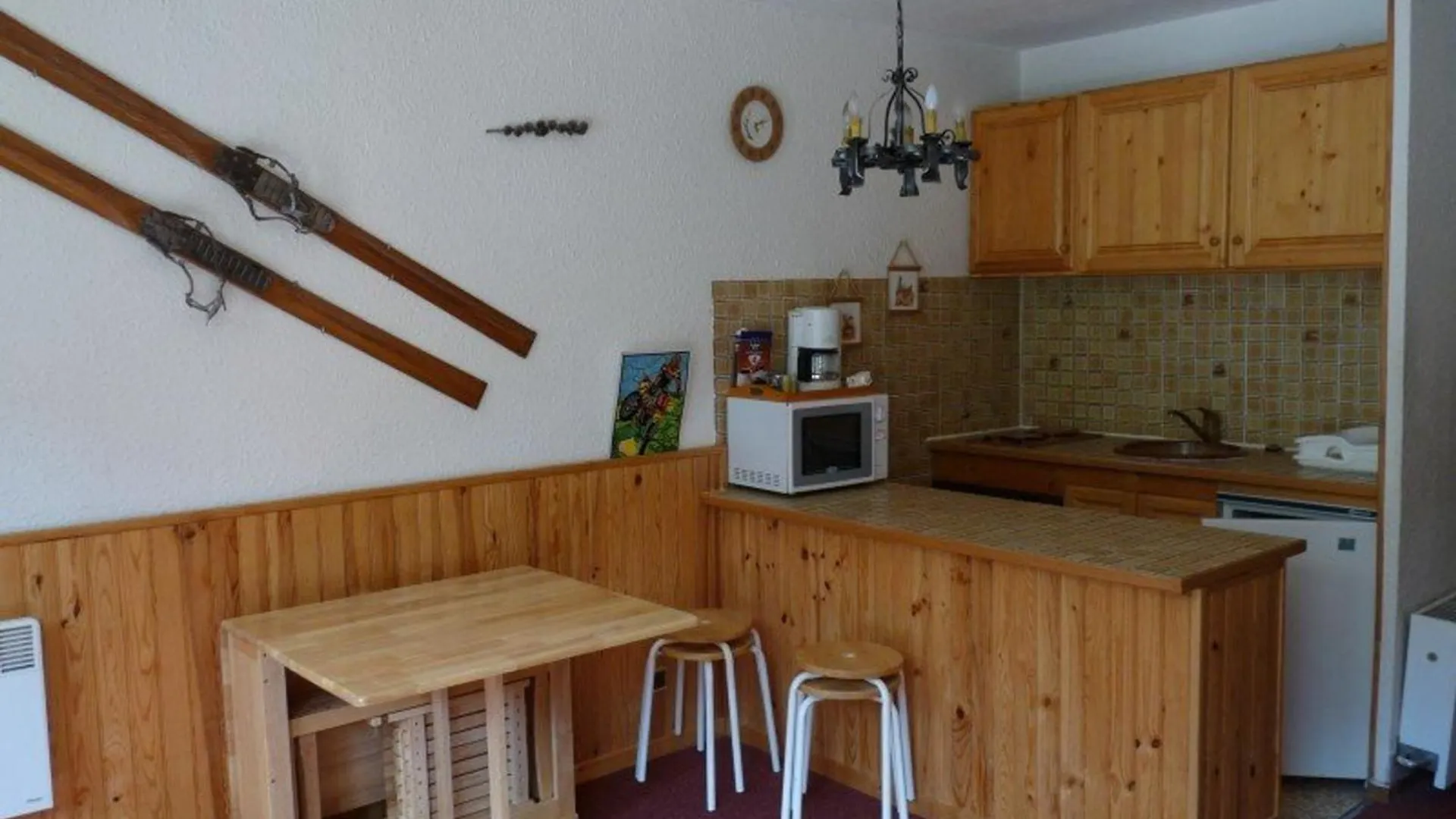 Studio 4 Pers. Au Coeur Des Orres 1650, Balcon Sud, Proximite Commerces - Fr-1-322-583 Les Orres Apartment